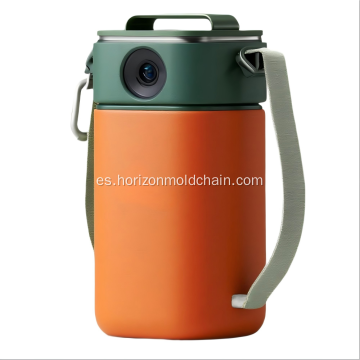 Molde de inyección de proyector inteligente AI con taza de agua